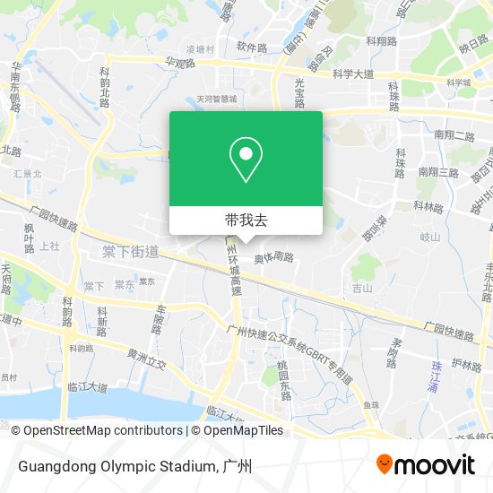 Guangdong Olympic Stadium地图
