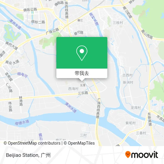 Beijiao Station地图