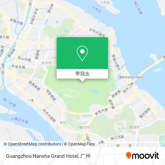 Guangzhou Nansha Grand Hotel地图