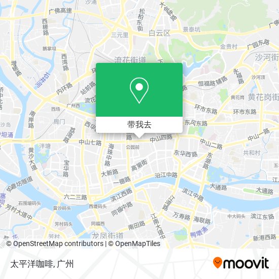太平洋咖啡地图