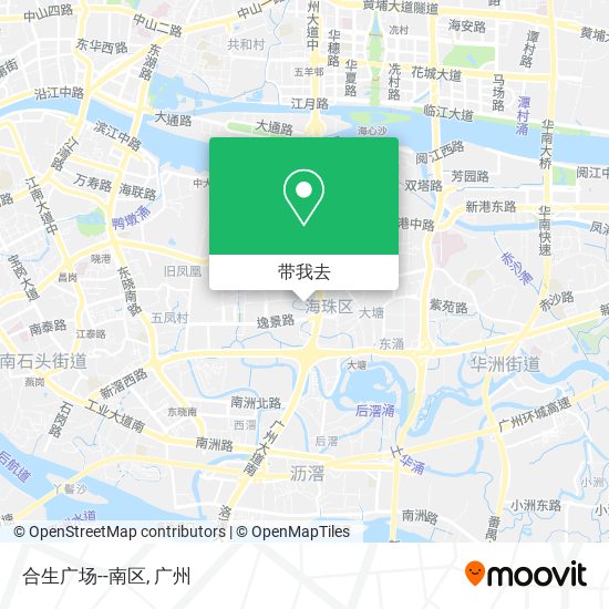 合生广场--南区地图