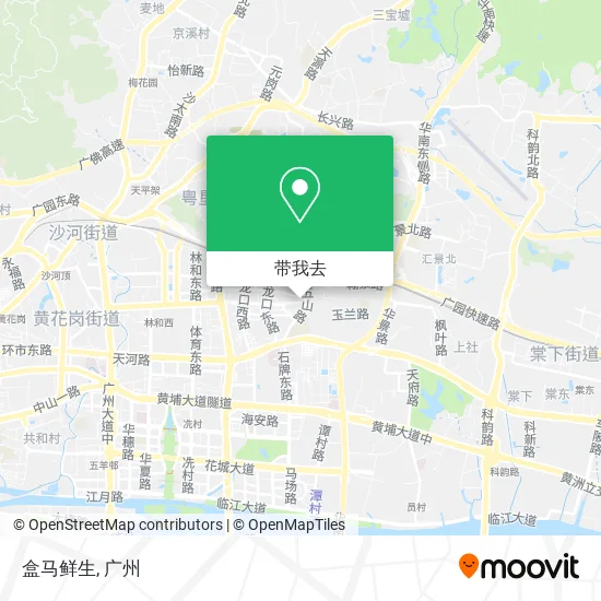 盒马鲜生地图