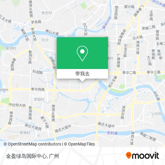 金盈绿岛国际中心地图