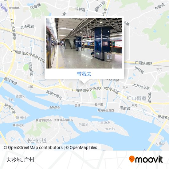 大沙地地图