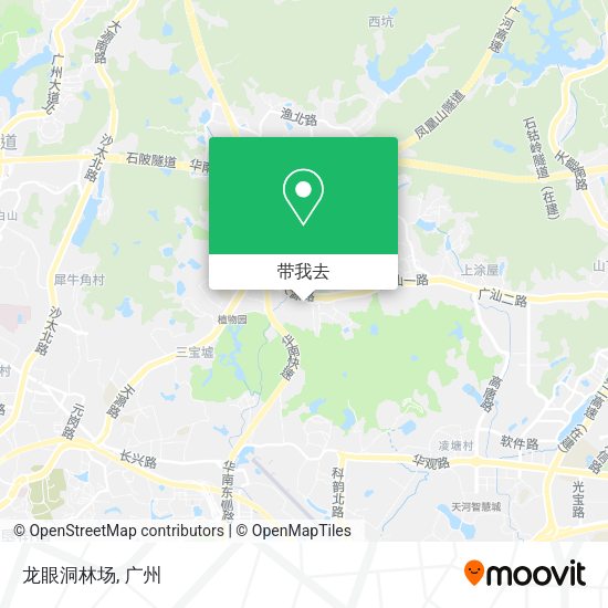 龙眼洞林场地图