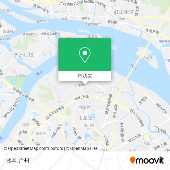 沙亭地图