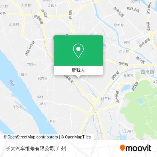 长大汽车维修有限公司地图