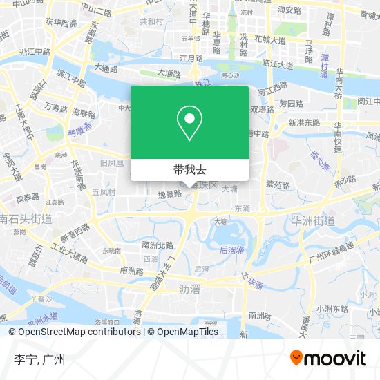 李宁地图