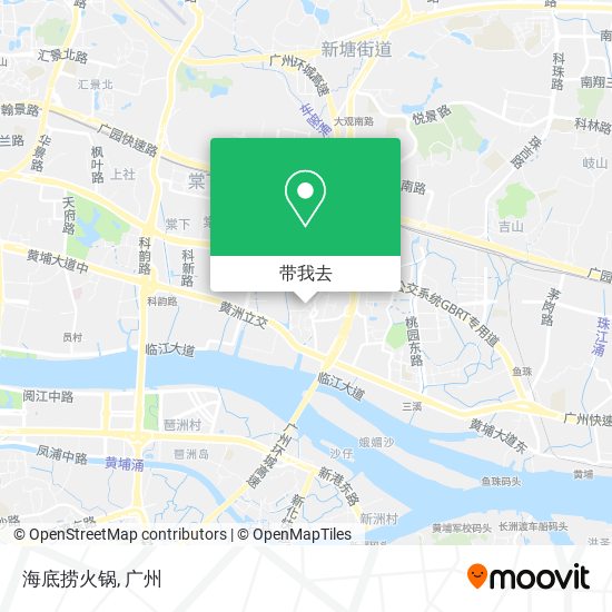 海底捞火锅地图