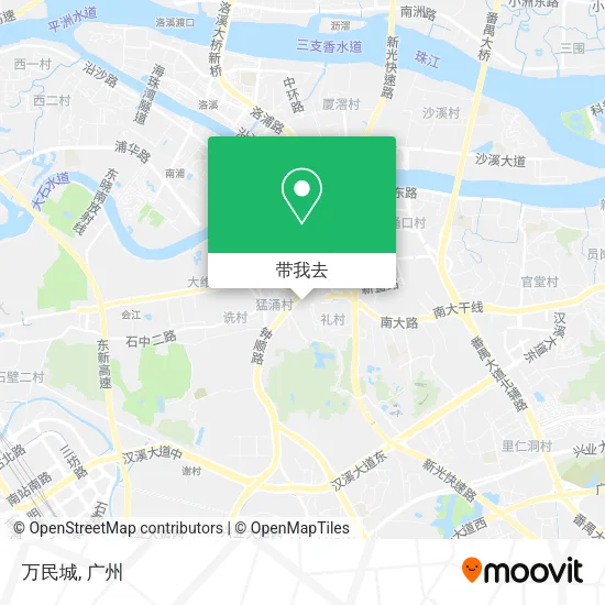 万民城地图