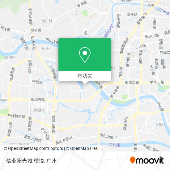 信业阳光城 檀悦地图