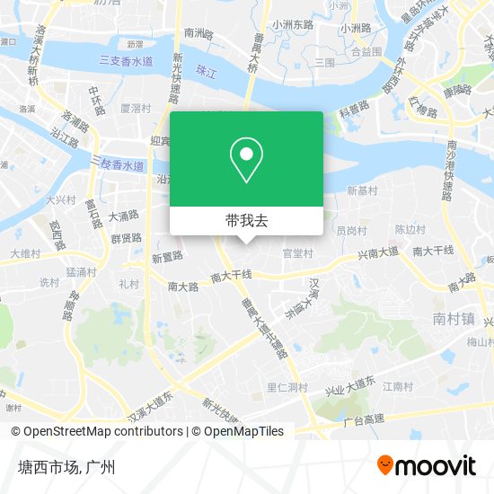 塘西市场地图