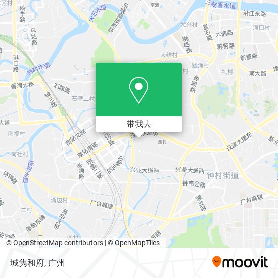 城隽和府地图