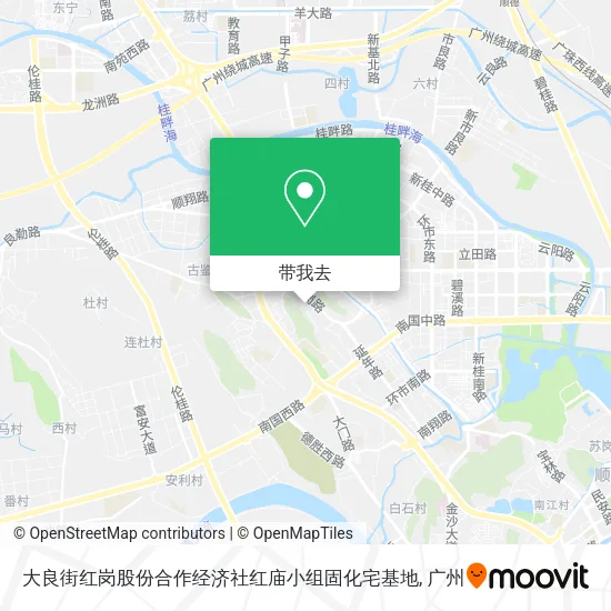大良街红岗股份合作经济社红庙小组固化宅基地地图