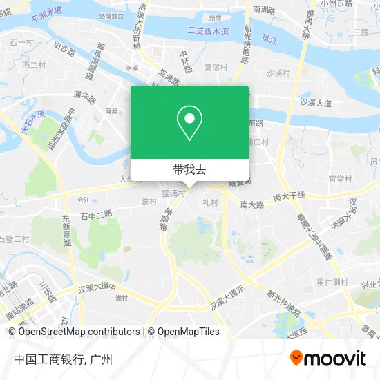 中国工商银行地图