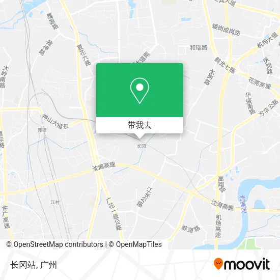 长冈站地图