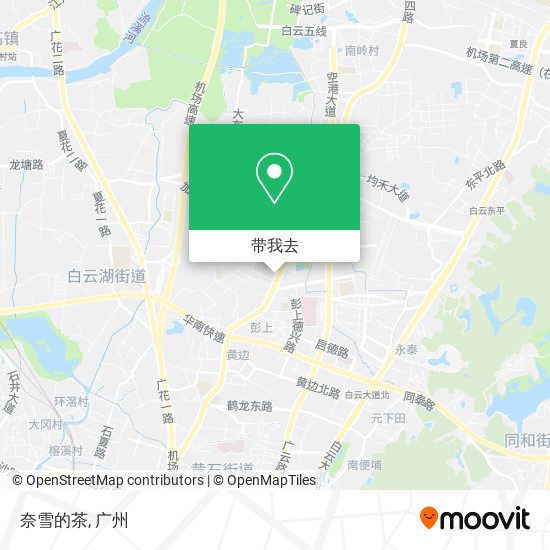 奈雪的茶地图