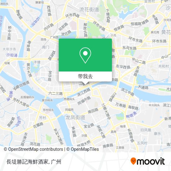 長堤勝記海鮮酒家地图