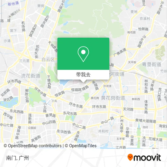 南门地图