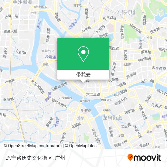 恩宁路历史文化街区地图