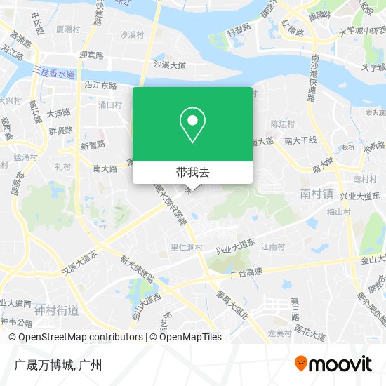 广晟万博城地图