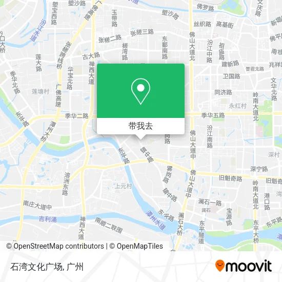 石湾文化广场地图