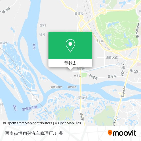 西南街恒翔兴汽车修理厂地图