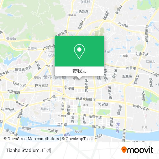 Tianhe Stadium地图