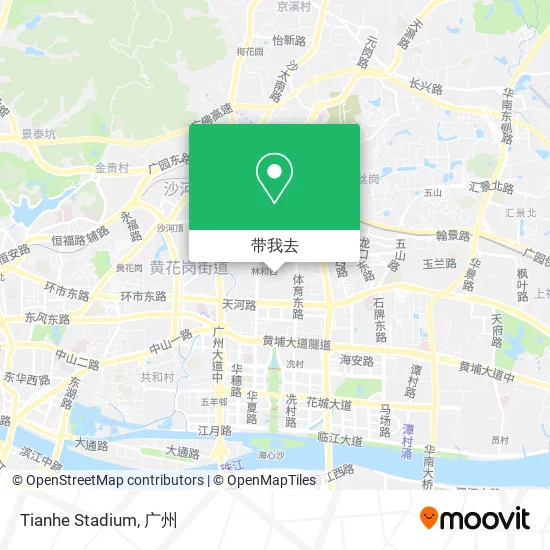 Tianhe Stadium地图