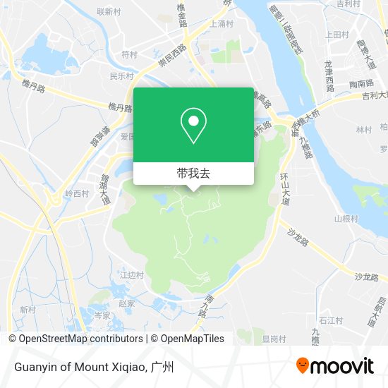 Guanyin of Mount Xiqiao地图