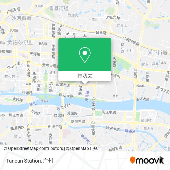 Tancun Station地图