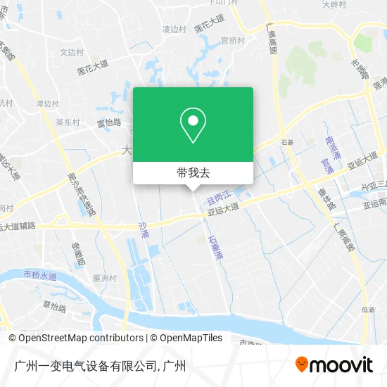 广州一变电气设备有限公司地图