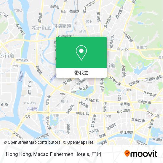 Hong Kong, Macao Fishermen Hotels地图