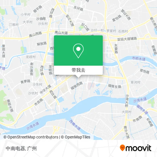 中南电器地图