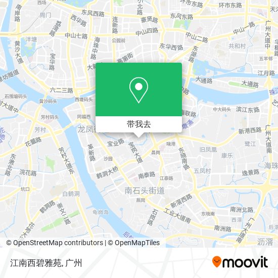 江南西碧雅苑地图