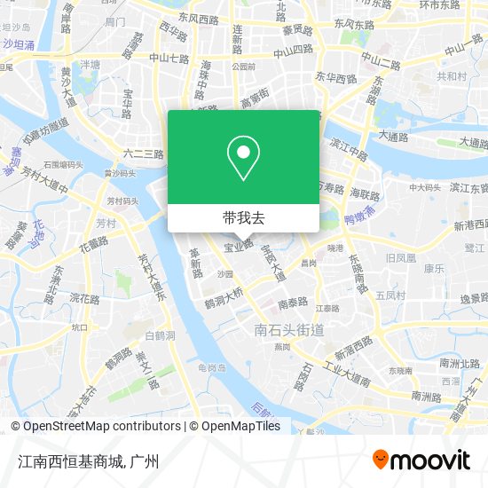 江南西恒基商城地图
