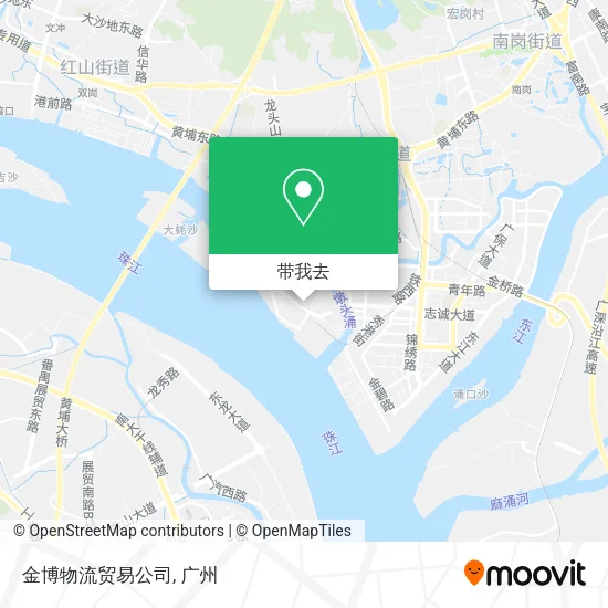 金博物流贸易公司地图