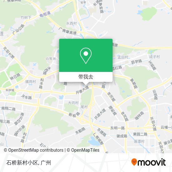 石桥新村小区地图
