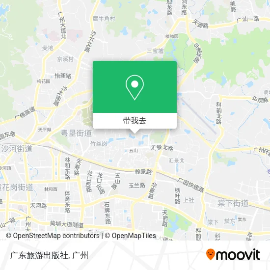 广东旅游出版社地图