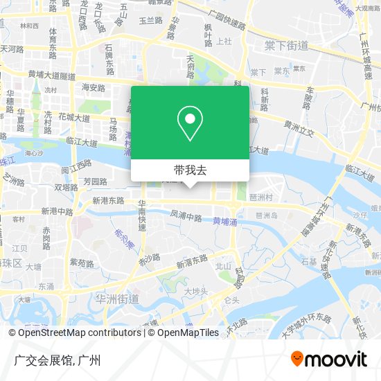 广交会展馆地图