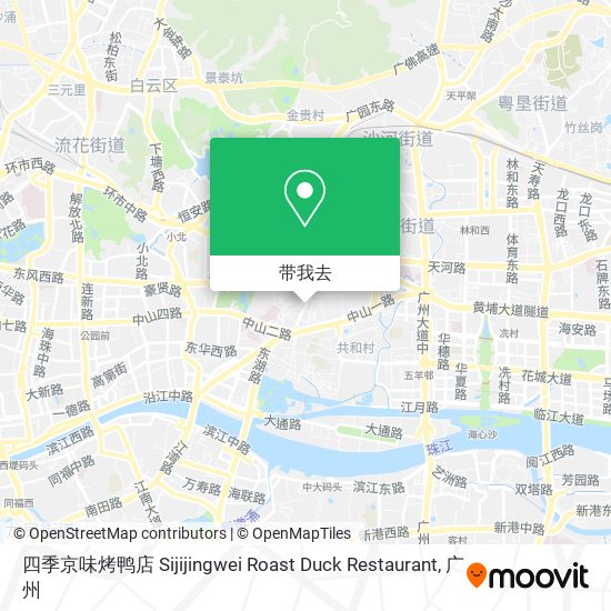 四季京味烤鸭店 Sijijingwei Roast Duck Restaurant地图