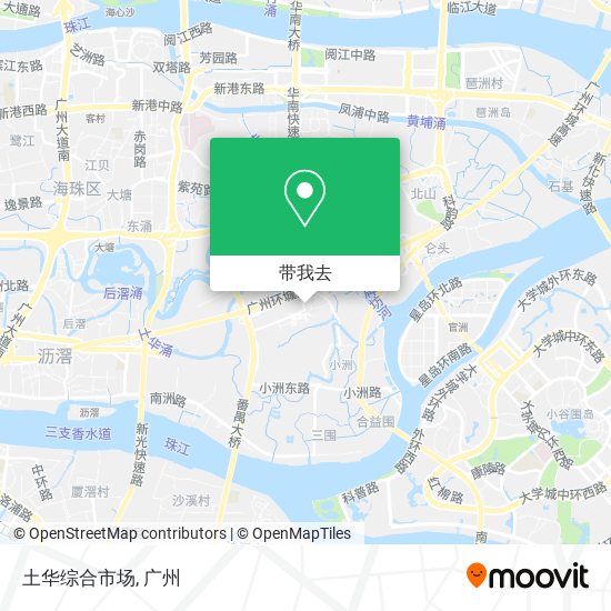 土华综合市场地图
