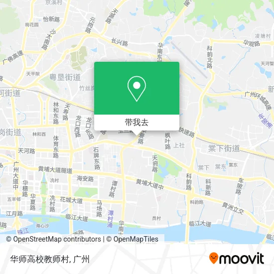 华师高校教师村地图