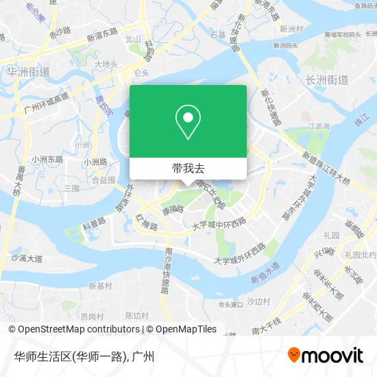 华师生活区(华师一路)地图