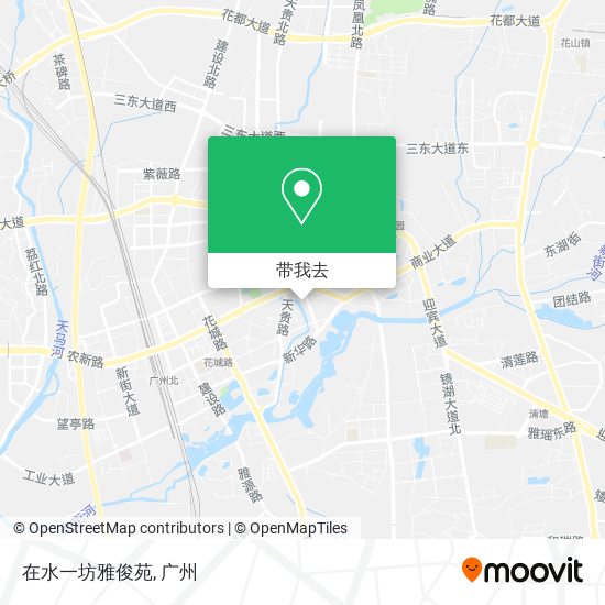 在水一坊雅俊苑地图