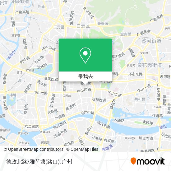 德政北路/雅荷塘(路口)地图