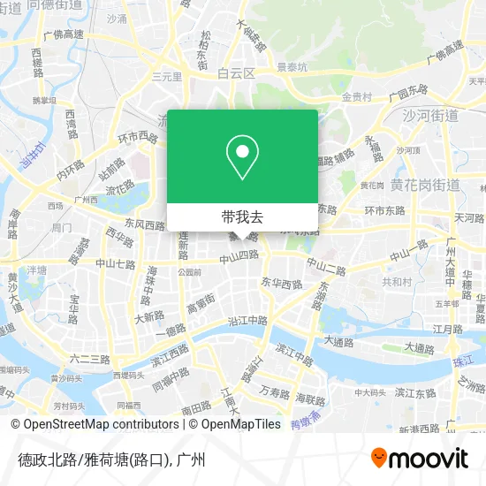 德政北路/雅荷塘(路口)地图