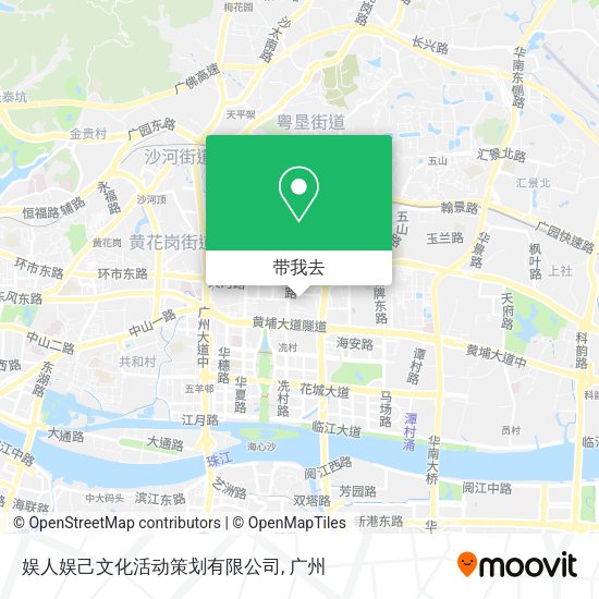 娱人娱己文化活动策划有限公司地图