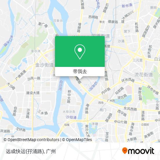 远成快运(孖涌路)地图