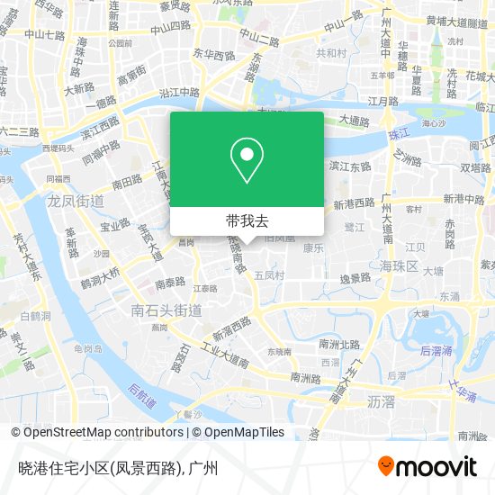 晓港住宅小区(凤景西路)地图